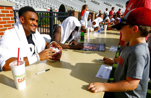 Jalen Hurts in 2018